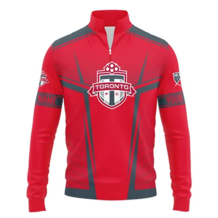 Special Release Toronto FC MLS Quarter Zip Jacket  All Over Prints QTMLS021024A1TORSWZ