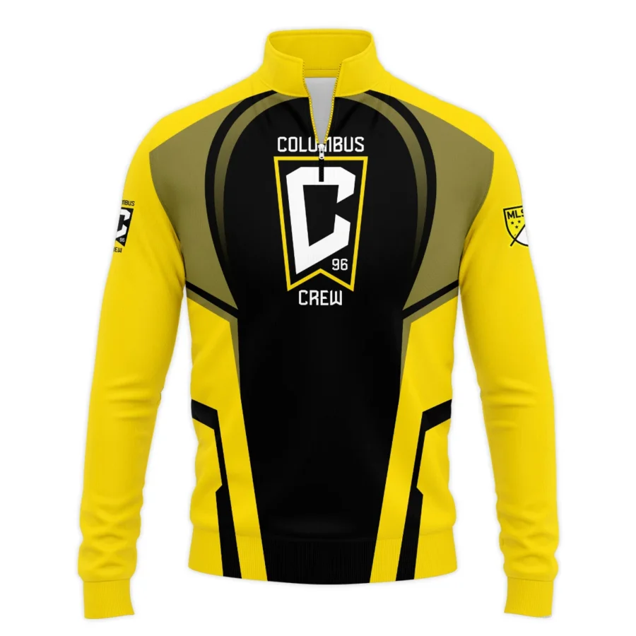 Special Release Personalized Columbus Crew MLS Quarter Zip Jacket  All Over Prints QTMLS021024A2CLBSWZ