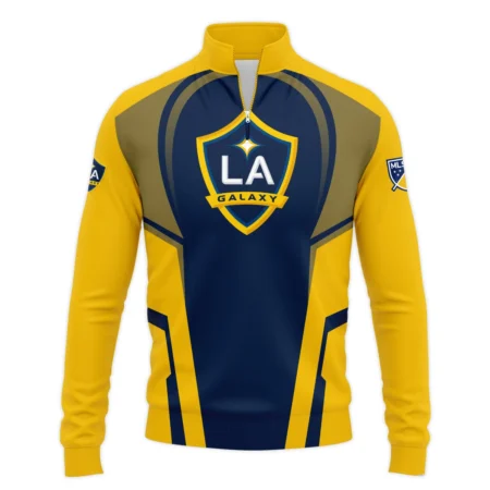 Special Release Personalized LA Galaxy MLS Quarter Zip Jacket  All Over Prints QTMLS021024A2LASWZ