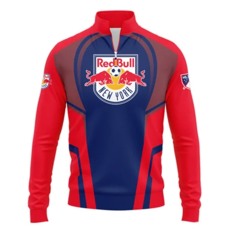 Special Release Personalized New York Red Bulls MLS Quarter Zip Jacket  All Over Prints QTMLS021024A2NYSWZ