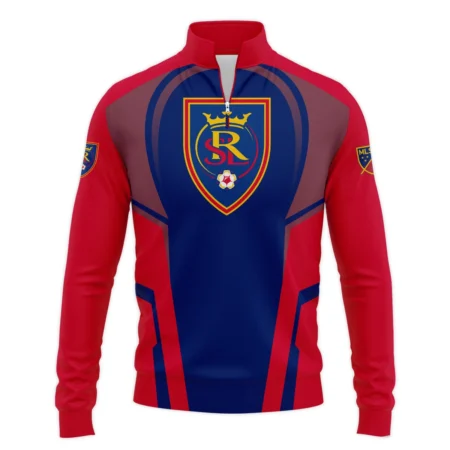 Special Release Personalized Real Salt Lake MLS Quarter Zip Jacket  All Over Prints QTMLS021024A2RSLSWZ