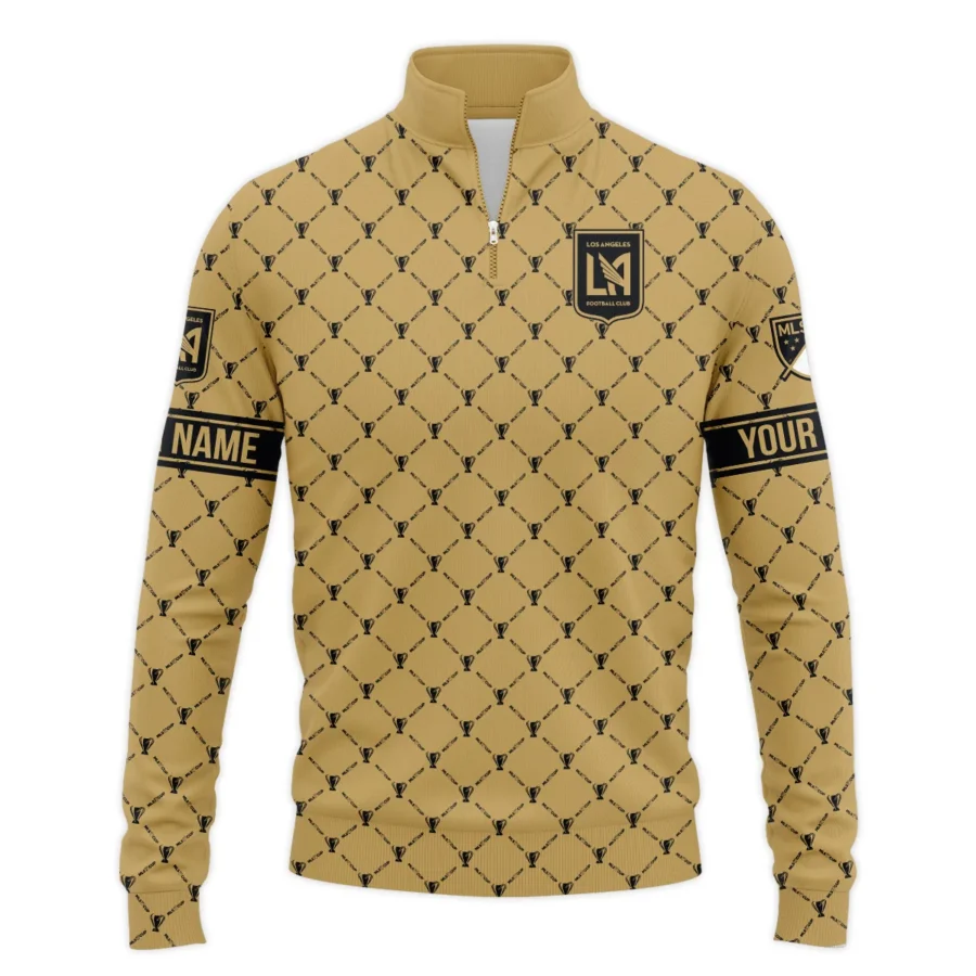 Special Release Personalized Los Angeles FC MLS Quarter Zip Jacket  All Over Prints QTMLS021024A3LAFSWZ