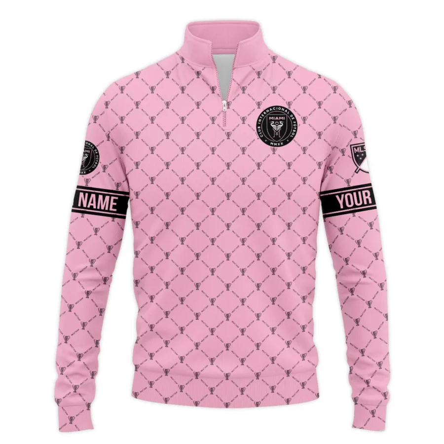 Special Release Personalized Inter Miami MLS Quarter Zip Jacket  All Over Prints QTMLS021024A3MIASWZ