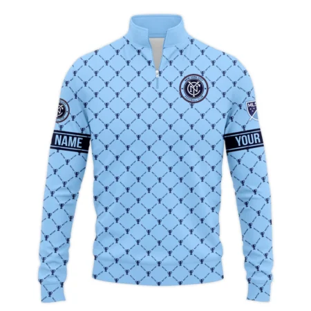 Special Release Personalized New York City MLS Quarter Zip Jacket  All Over Prints QTMLS021024A3NYCSWZ