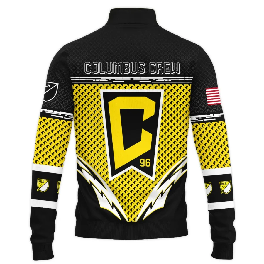 MLS Columbus Crew Exclusive All Over Prints BLMLS31024A1CLBSWZ - Quarter Zip Jacket