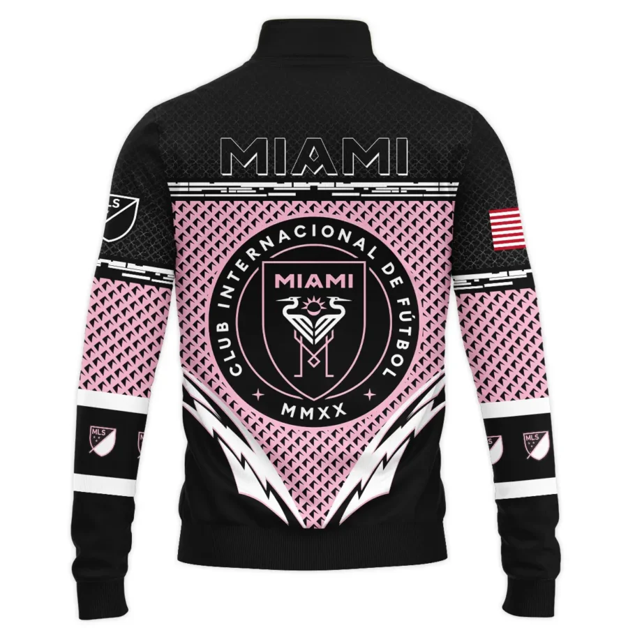 MLS Inter Miami Exclusive All Over Prints BLMLS31024A1MIASWZ - Quarter Zip Jacket