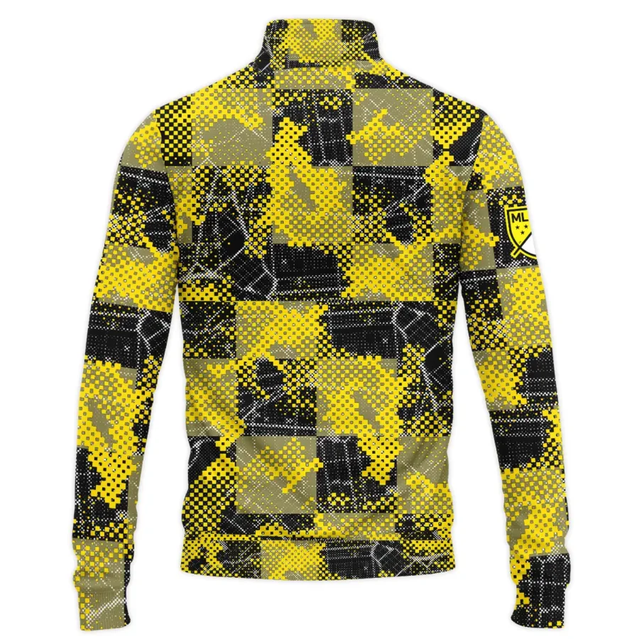 MLS Columbus Crew Exclusive All Over Prints BLMLS41024A1CLBSWZ - Quarter Zip Jacket