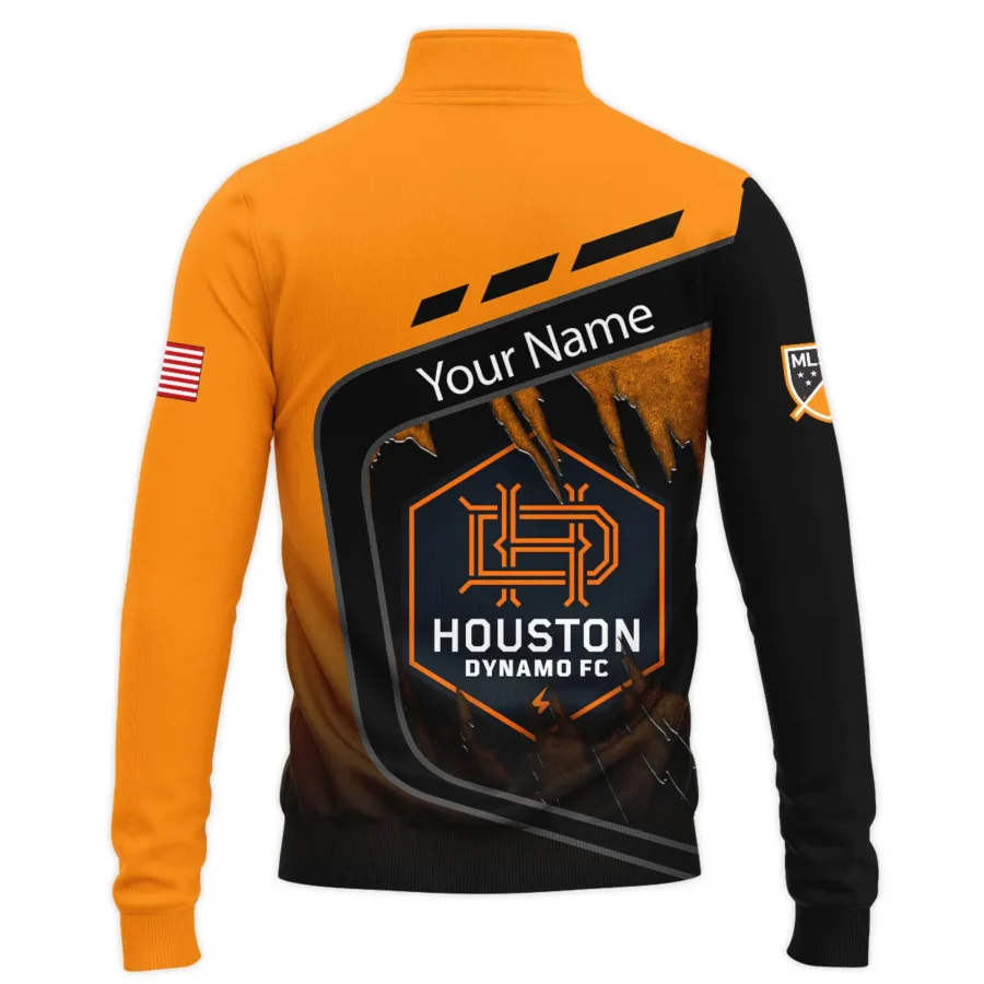 MLS Houston Dynamo Exclusive All Over Prints BLMLS51024A1HOUSWZ - Quarter Zip Jacket