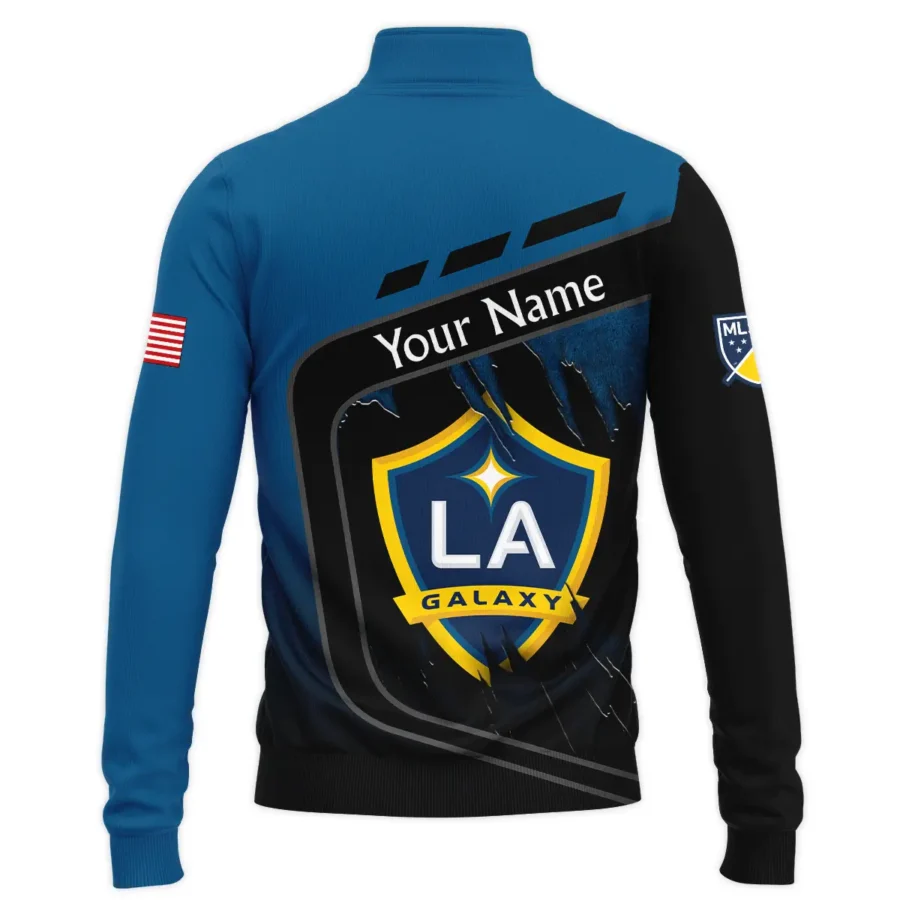 MLS LA Galaxy Exclusive All Over Prints BLMLS51024A1LASWZ - Quarter Zip Jacket