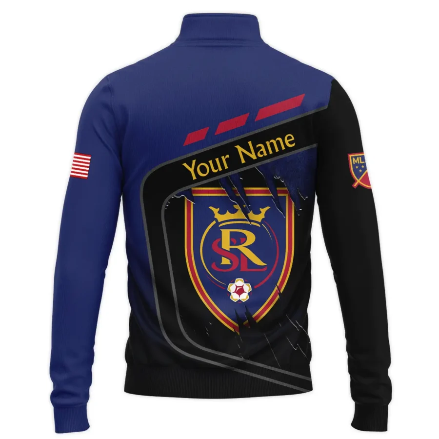 MLS Real Salt Lake Exclusive All Over Prints BLMLS51024A1RSLSWZ - Quarter Zip Jacket