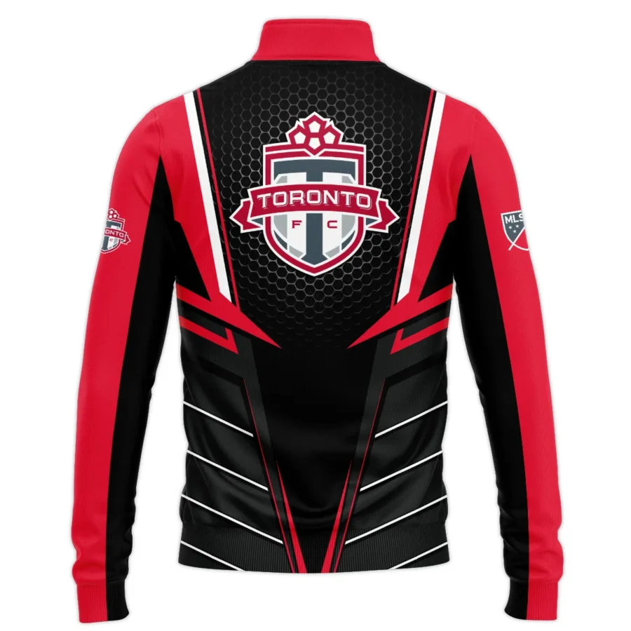 Special Release Toronto FC MLS Quarter Zip Jacket  All Over Prints HOMLS011024A01TORSWZ