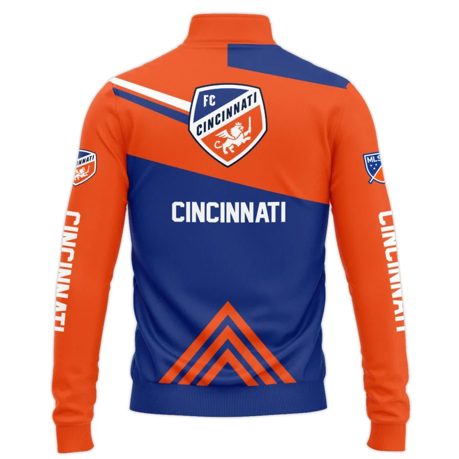 Special Release Cincinnati MLS Quarter Zip Jacket  All Over Prints HOMLS031024A01CINSWZ