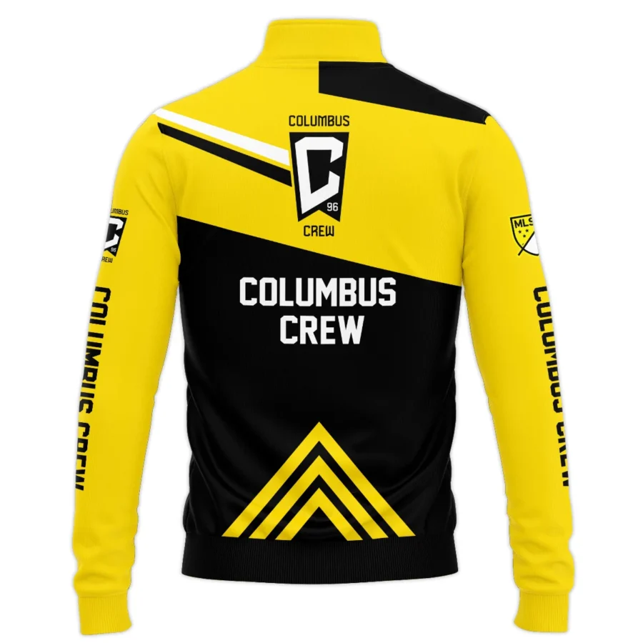 Special Release Columbus Crew MLS Quarter Zip Jacket  All Over Prints HOMLS031024A01CLBSWZ