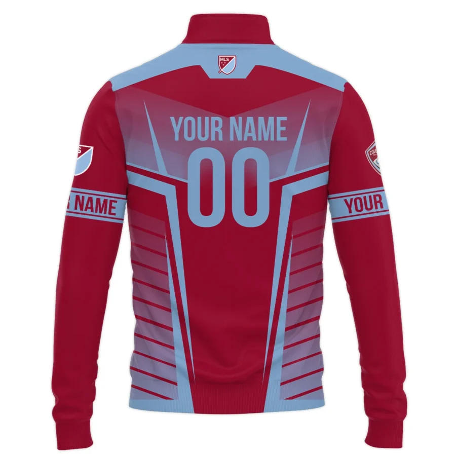 Special Release Personalized Colorado Rapids MLS Quarter Zip Jacket  All Over Prints QTMLS021024A1COLSWZ