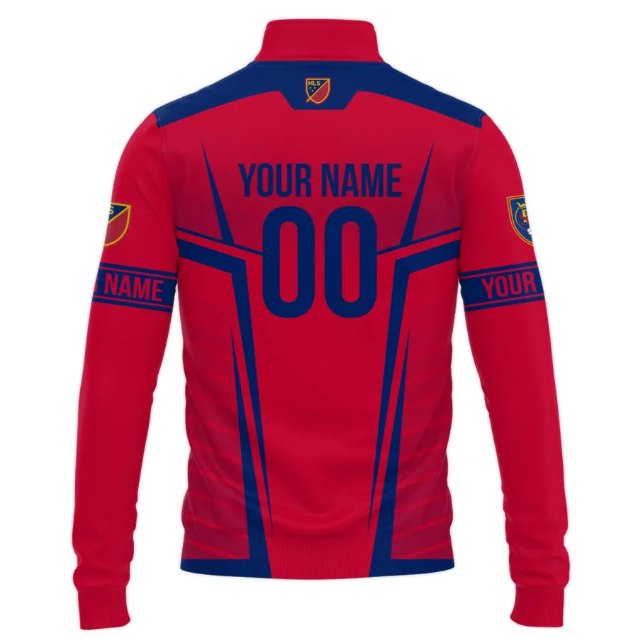 Special Release Personalized Real Salt Lake MLS Quarter Zip Jacket  All Over Prints QTMLS021024A1RSLSWZ