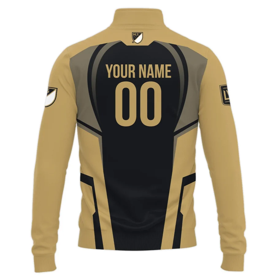 Special Release Personalized Los Angeles FC MLS Quarter Zip Jacket  All Over Prints QTMLS021024A2LAFSWZ