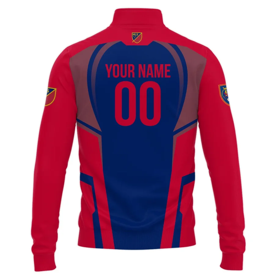 Special Release Personalized Real Salt Lake MLS Quarter Zip Jacket  All Over Prints QTMLS021024A2RSLSWZ