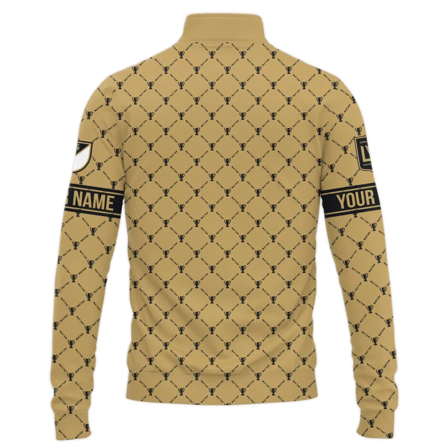 Special Release Personalized Los Angeles FC MLS Quarter Zip Jacket  All Over Prints QTMLS021024A3LAFSWZ