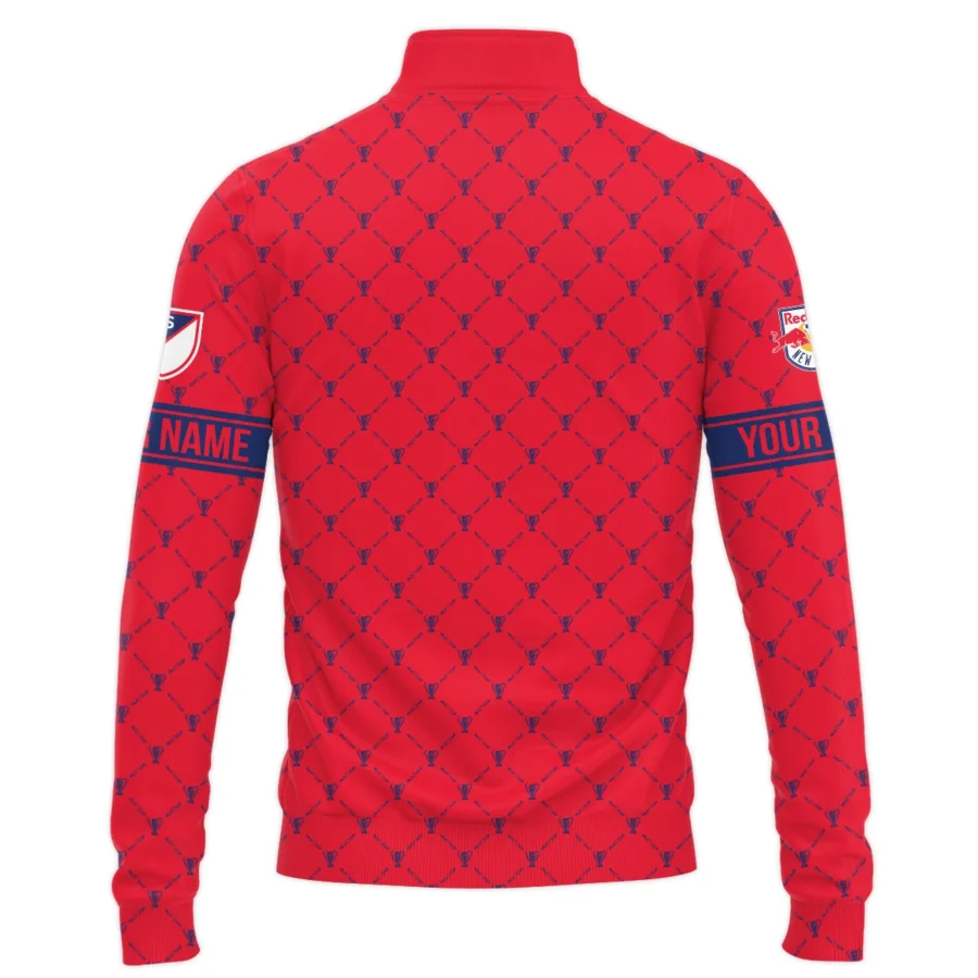 Special Release Personalized New York Red Bulls MLS Quarter Zip Jacket  All Over Prints QTMLS021024A3NYSWZ