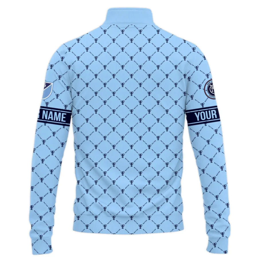 Special Release Personalized New York City MLS Quarter Zip Jacket  All Over Prints QTMLS021024A3NYCSWZ