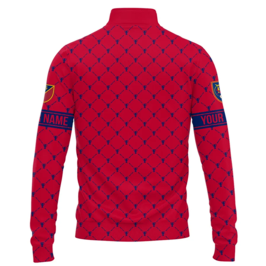 Special Release Personalized Real Salt Lake MLS Quarter Zip Jacket  All Over Prints QTMLS021024A3RSLSWZ