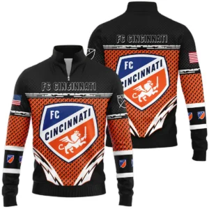 MLS Cincinnati Exclusive All Over Prints BLMLS31024A1CINBB - Bomber Jacket