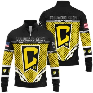 MLS Columbus Crew Exclusive All Over Prints BLMLS31024A1CLBBB - Bomber Jacket