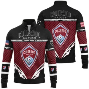 MLS Colorado Rapids Exclusive All Over Prints BLMLS31024A1COLBB - Bomber Jacket