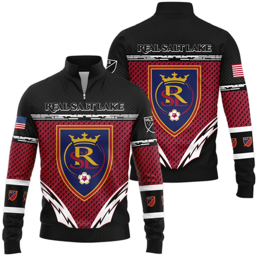 MLS Real Salt Lake Exclusive All Over Prints BLMLS31024A1RSLSWZ - Quarter Zip Jacket