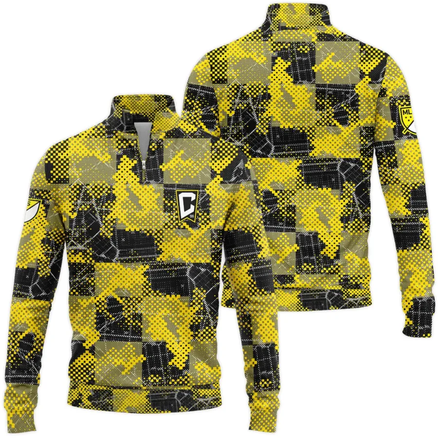 MLS Columbus Crew Exclusive All Over Prints BLMLS41024A1CLBSWZ - Quarter Zip Jacket