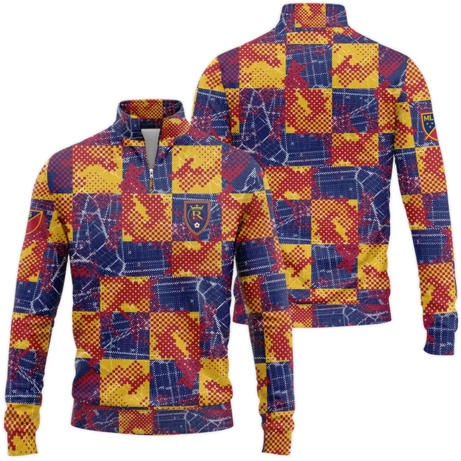 MLS Real Salt Lake Exclusive All Over Prints BLMLS41024A1RSLSWZ - Quarter Zip Jacket