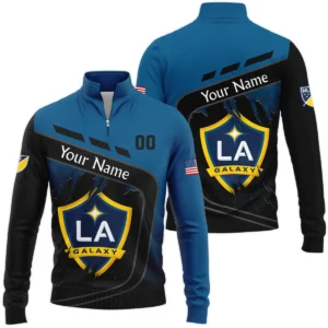 MLS LA Galaxy Exclusive All Over Prints BLMLS51024A1LABB - Bomber Jacket