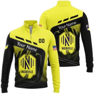 MLS Nashville SC Exclusive All Over Prints BLMLS51024A1NSHWJ - Windbreaker Outdoor Jacket