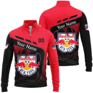 MLS New York Red Bulls Exclusive All Over Prints BLMLS51024A1NYHDR - Hoodie Dress