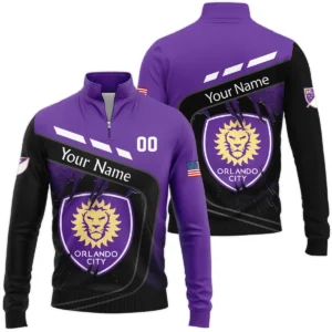 MLS Orlando City Exclusive All Over Prints BLMLS51024A1ORLWJ - Windbreaker Outdoor Jacket