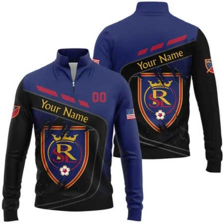 MLS Real Salt Lake Exclusive All Over Prints BLMLS51024A1RSLSWZ - Quarter Zip Jacket