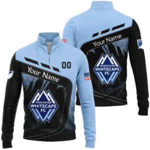 MLS Vancouver Whitecaps Exclusive All Over Prints BLMLS51024A1VANWJ - Windbreaker Outdoor Jacket