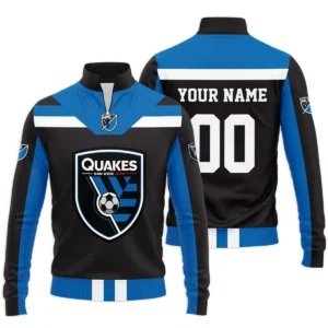 Special Release San Jose Earthquakes MLS Zipper Hoodie  All Over Prints HOMLS021024A01SJZHD