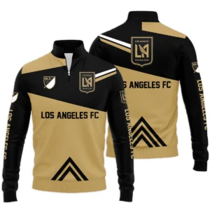 Special Release Los Angeles FC MLS Zipper Hoodie  All Over Prints HOMLS031024A01LAFZHD