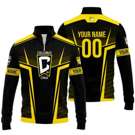 Special Release Personalized Columbus Crew MLS Quarter Zip Jacket  All Over Prints QTMLS021024A1CLBSWZ