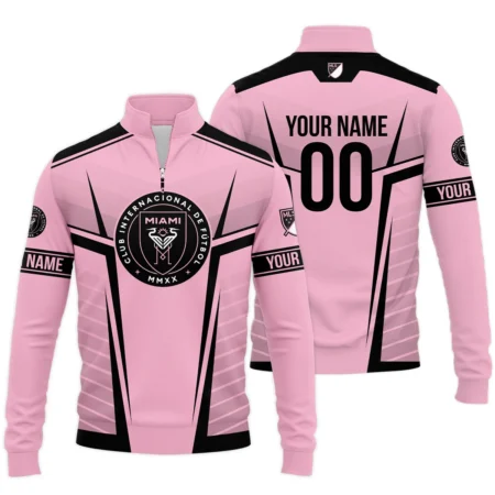 Special Release Personalized Inter Miami MLS Quarter Zip Jacket  All Over Prints QTMLS021024A1MIASWZ