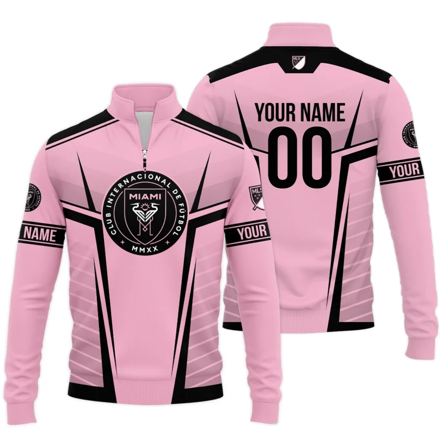 Special Release Personalized Inter Miami MLS Quarter Zip Jacket  All Over Prints QTMLS021024A1MIASWZ