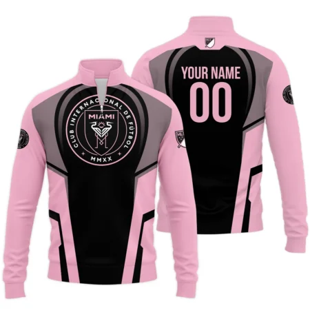 Special Release Personalized Inter Miami MLS Quarter Zip Jacket  All Over Prints QTMLS021024A2MIASWZ