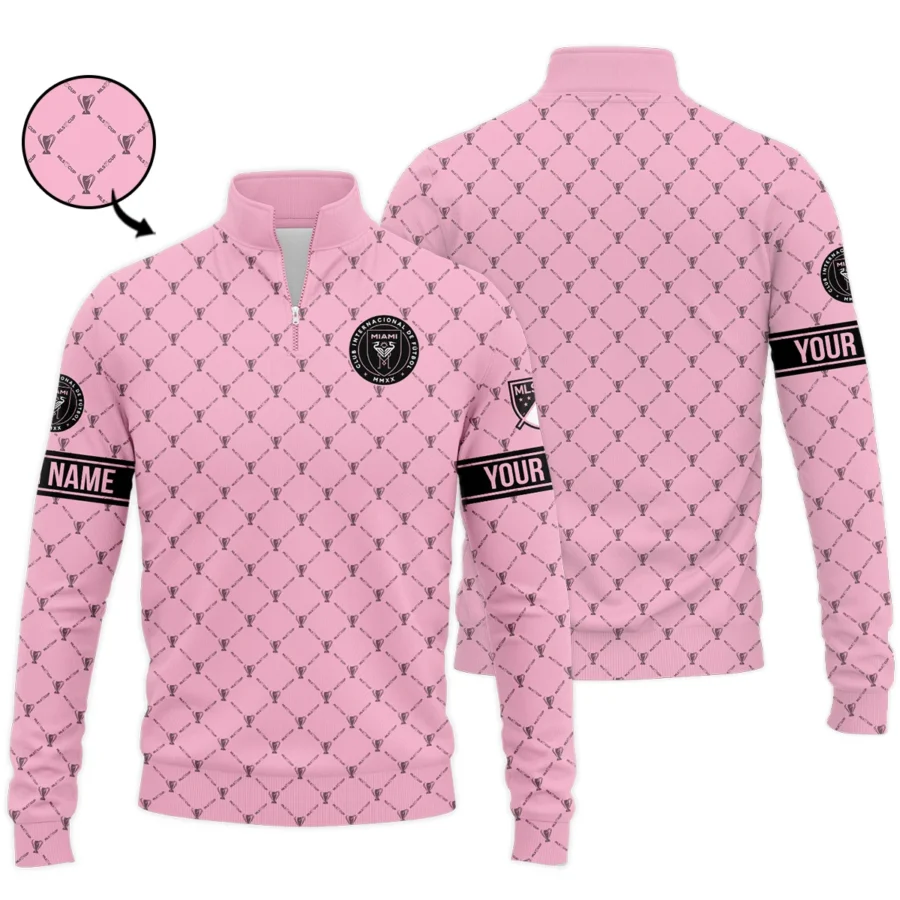 Special Release Personalized Inter Miami MLS Quarter Zip Jacket  All Over Prints QTMLS021024A3MIASWZ