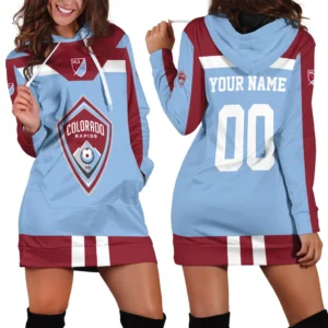 Special Release Colorado Rapids MLS Hoodie Dress All Over Prints HOMLS021024A01COLHDR