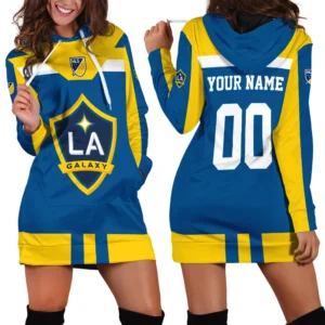 Special Release LA Galaxy MLS Hoodie Dress All Over Prints HOMLS021024A01LAHDR