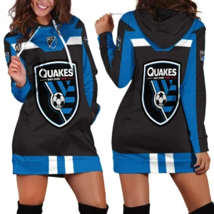 Special Release San Jose Earthquakes MLS Quarter Zip Jacket  All Over Prints HOMLS021024A01SJSWZ