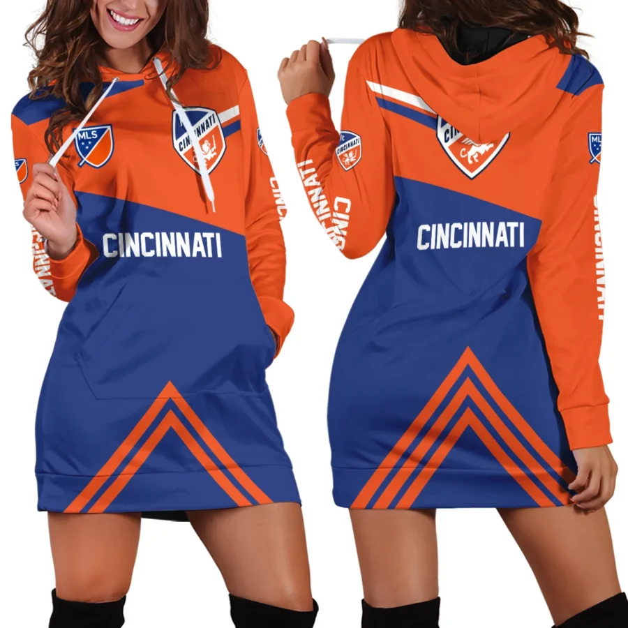 Special Release Cincinnati MLS Hoodie Dress All Over Prints HOMLS031024A01CINHDR