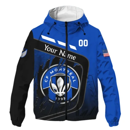 MLS CF Montreal Exclusive All Over Prints BLMLS51024A1MTLWJ - Windbreaker Outdoor Jacket