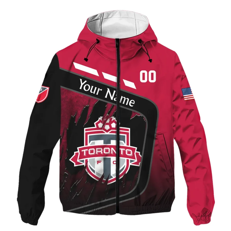 MLS Toronto FC Exclusive All Over Prints BLMLS51024A1TORWJ - Windbreaker Outdoor Jacket